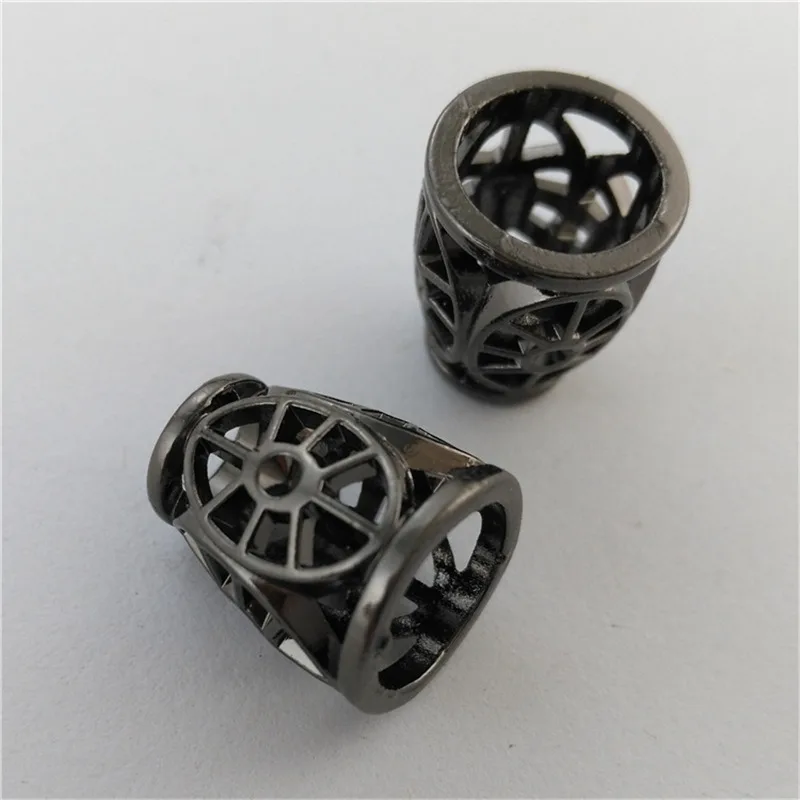 10Pcs Metal Hanging Bell Hanging Rope Deduction DIY Decorative Buckles Ropes Buckles Down Jacket Pants Headbands Rope Button decorative buckles ropes