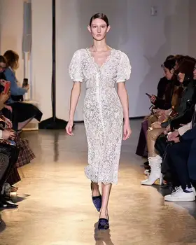 

2020 new arrive long lace bling bling women dress