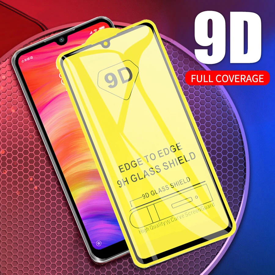 2 шт 9D закаленное стекло для Xiaomi Redmi Y3 7 7A Note7 8Plus Pro для Xiaomi Mi9 9se 9 Pro 9x CC9 CC9E Защитная пленка для экрана