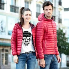 Однотонный ультра-светильник, пуховое пальто с капюшоном, женские повседневные теплые пуховики с длинным рукавом, большие размеры, Женская парка, верхняя одежда, Casaco Feminino