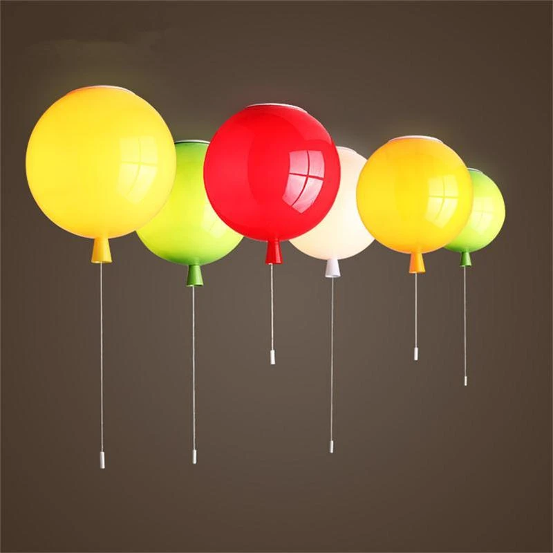 Colorful Balloon Led Ceiling Light Kids Ceiling Lamp Lamparas De Techo Living Room Lights Plafonnier Led Suspension Luminaire Lamparas De Techo Plafonnier Moderneballoon Ceiling Light Aliexpress