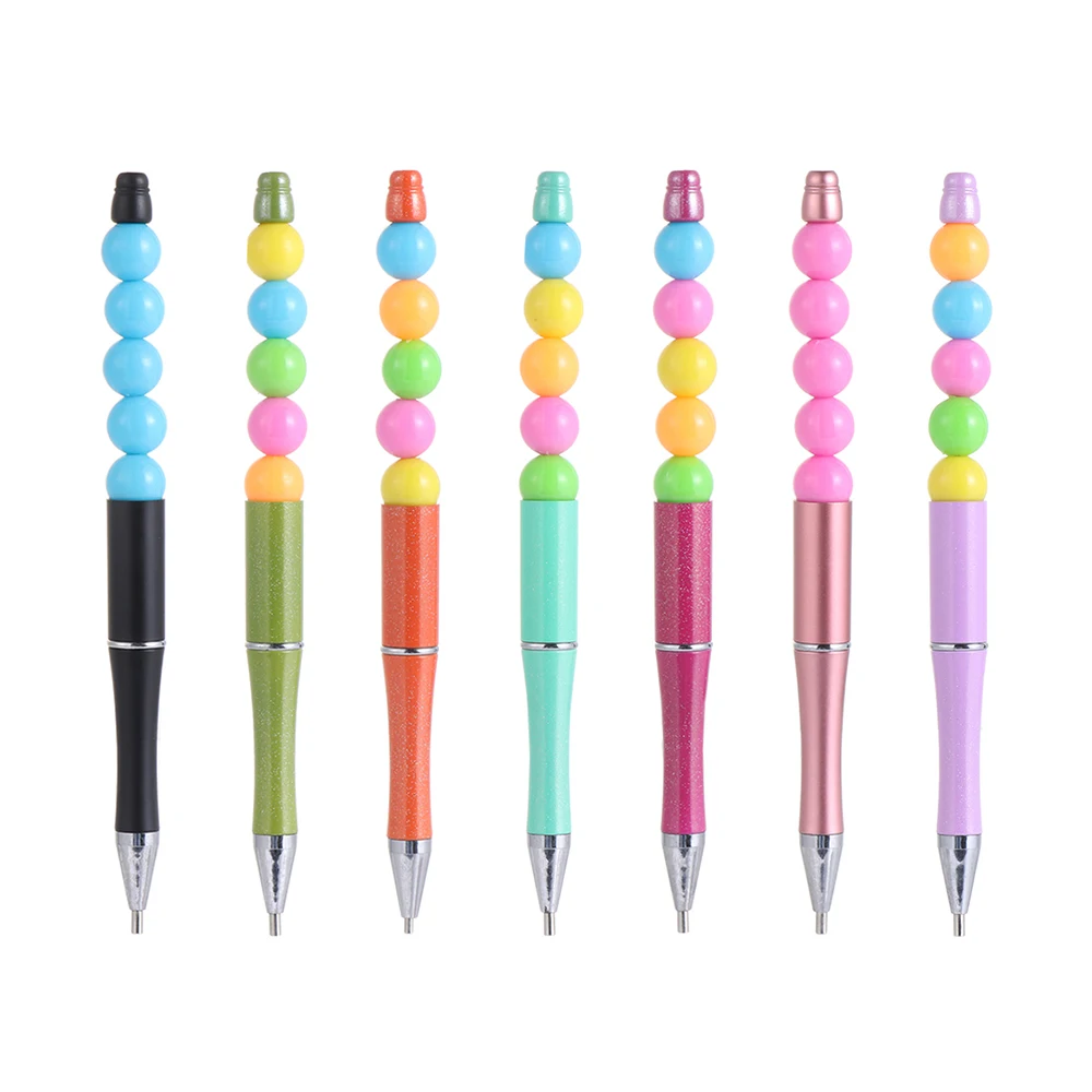 

5D Diamond Painting Pen Cross Stitch Embroidery Tool Colorful Beads Decor Point Drill Pens Accessories