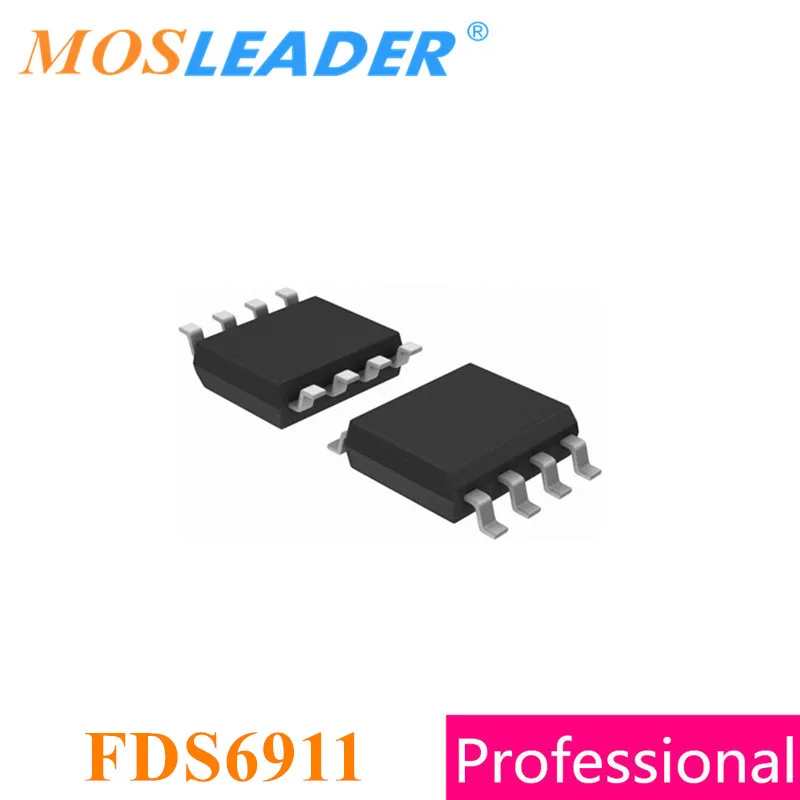 Mosleader FDS6911 SOP8 100PCS 1000PCS Dual 20V 7.5A Rds=15mA@VGS=4.5V N ...