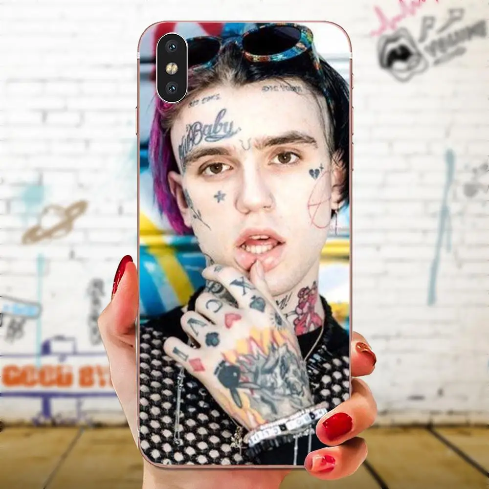 as picture Lil открытым Rap Lil Бо открытым ТПУ Модный чехол для Huawei Honor 4C 5A 5C 5X6 6A 6X7 7A 7C 7X8 8C 8S 9 10 10i 20 20i Lite рro - Цвет: as picture