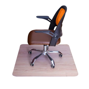 

Foldable Reduce Noise Easy Clean PVC Floor Protector Home Office Non Slip Carpet Wear Resistant Computer Chair Mat Rectangle