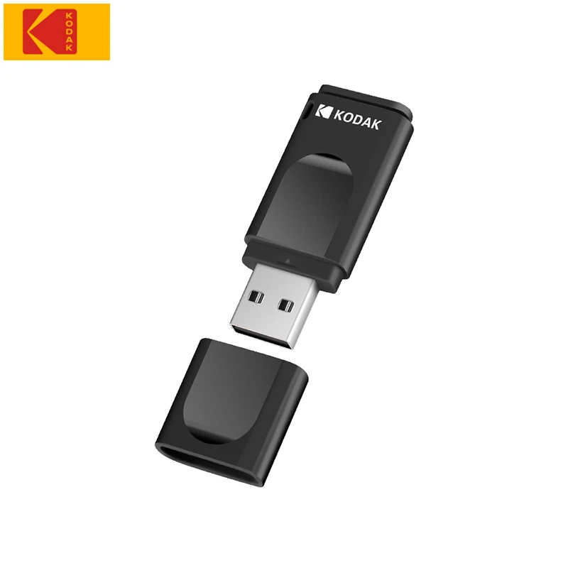 Флеш-накопитель KODAK K232 64 ГБ 32 ГБ 16 ГБ Мини-Прыжок Memoria USB флеш-накопитель USB 2,0 флешки флеш-накопитель USB - Цвет: Черный