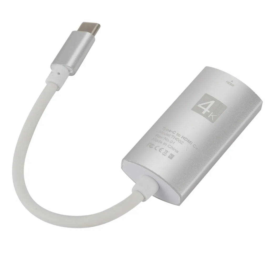USB 3,1 type C USB-C к HDMI 4K HDTV Кабель-адаптер для samsung Galaxy Note 10