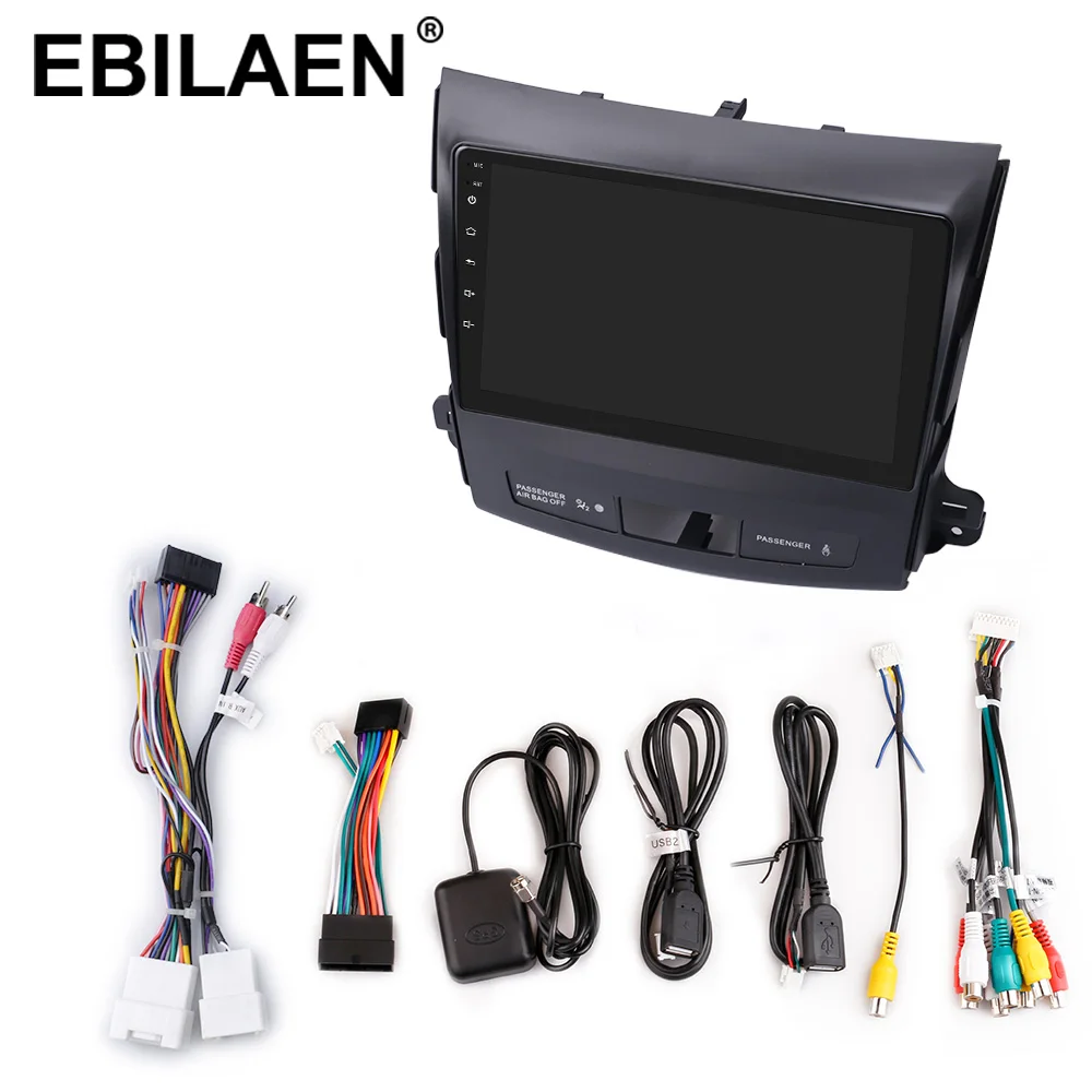 YUEMAIN автомобильный DVD мультимедийный плеер для Mitsubishi Outlander XL/2 2005 2014 2din Android 8 1 радио