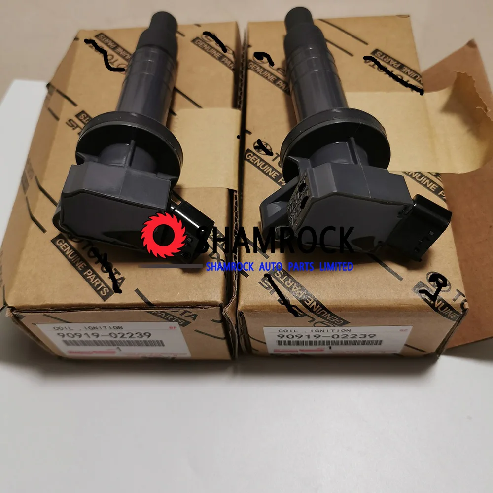 Оригинальные катушки прямого зажигания OEM 90919-02239/90919-02262/UF-247/C1249 для 1999-2008 Ttoyota Celica