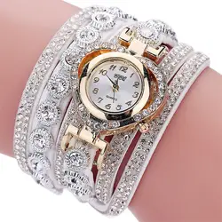 Винтажные женские часы браслет модные стразы бриллианты Велет ремень женские часы из сплава браслет кварцевые наручные часы relogio