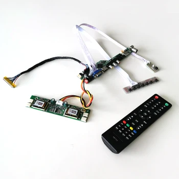 

For LM190E03-A4/A4K1 T.V56 controller board LCD display panel 4CCFL 30Pin LVDS Remote+Inverter+keyboard VGA HDMI AV USB DIY kit