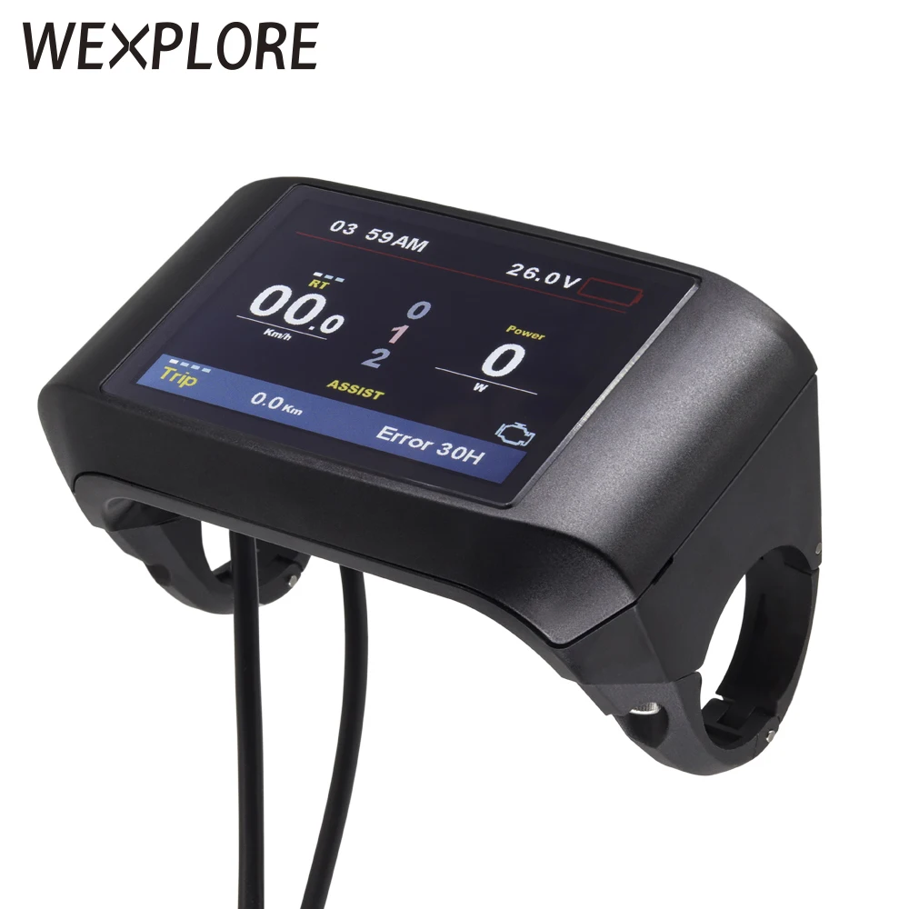 

Electric Bike Display for Bafang BBS01 BBS02 BBSHD Mid Motor 750C 750S Colorful/Black Screen Display Bicycle Ebike Computer