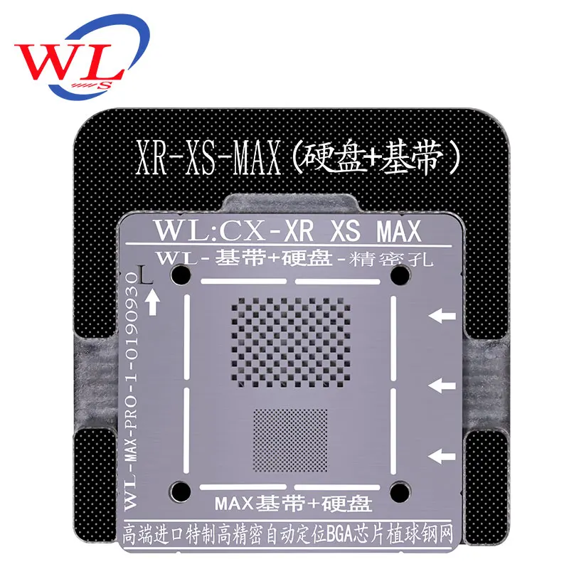 WL Best для iPhone 6S 6SP 7 7P 8 8P X XS XR XS MAX NAND процессор BGA Reball Оловянная сетка HDD Baseband трафарет отличный ремонт база