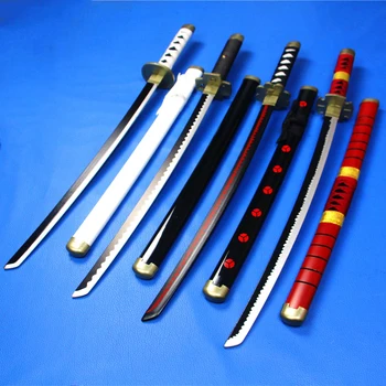 

kids toys short sword One Piece Roronoa Zoro Anime Cosplay bambooSword knife blade weapon Cosplay Props lufei sword