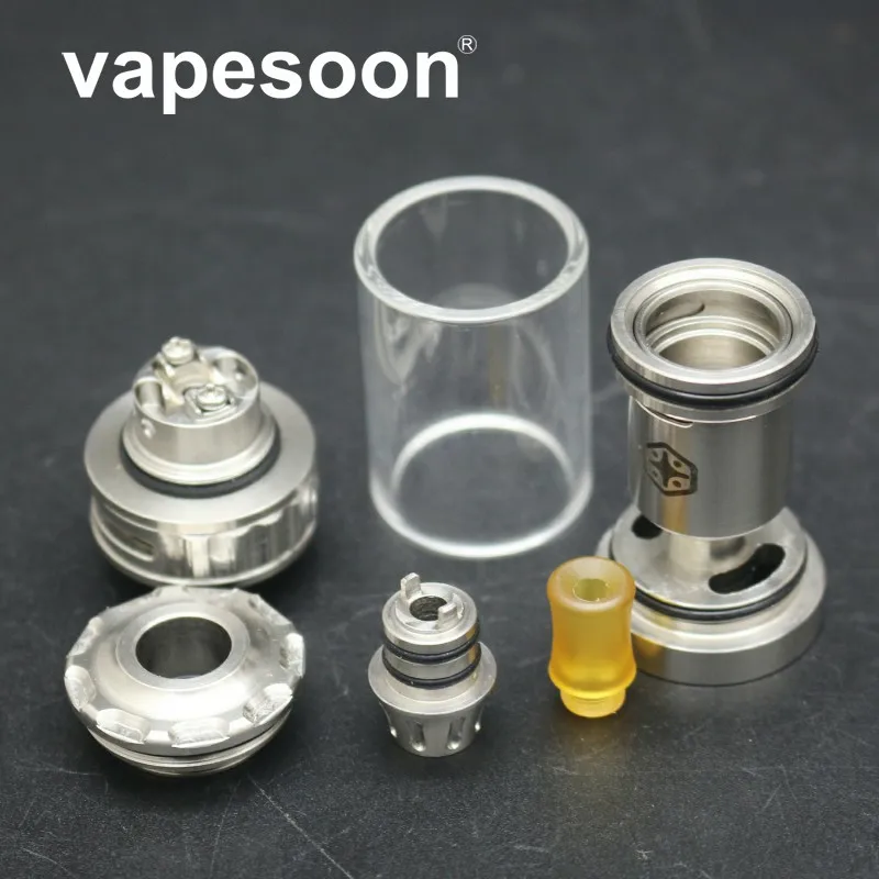 Новое поступление Vapesoon Coppervape Spica Pro style MTL RTA ремонтный бак распылитель 22 мм Диаметр 3 мл емкость Подходит 510 коробка мод