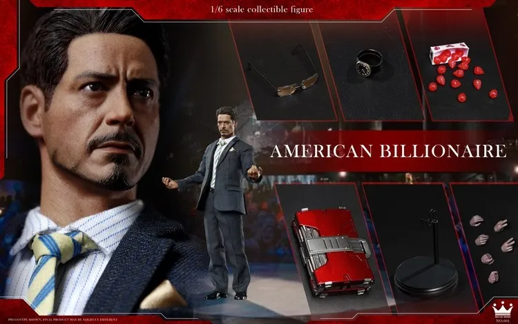 1/6 весы фигурка Коллекционная Тони Американский Regal Роберт Дауни мл. Ультра гибкий 1" Экшн фигурки Куклы Пластик модель игрушка