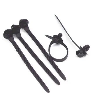 

10PCS Car Cable Fastening Ties Cable Strap Mount Wire Tie Retainer Clip For Honda Mugen Power Civic Accord CRV Hrv Jazz