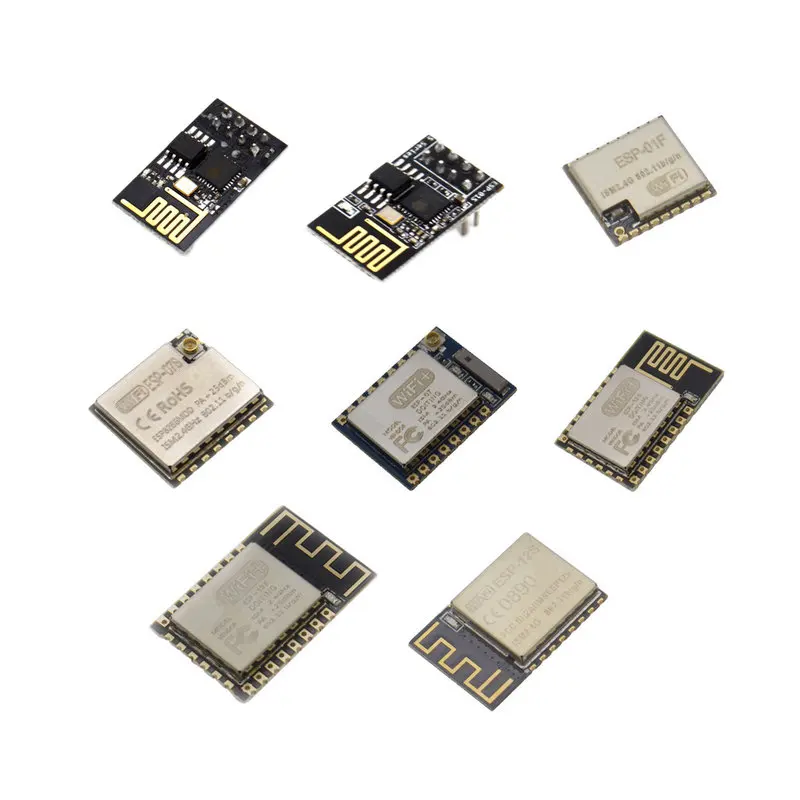 

ESP8266 ESP-01 ESP-01S ESP-01F ESP-07 ESP-07S ESP-12 ESP-12E ESP-12F ESP-12S serial WIFI wireless module wireless transceiver