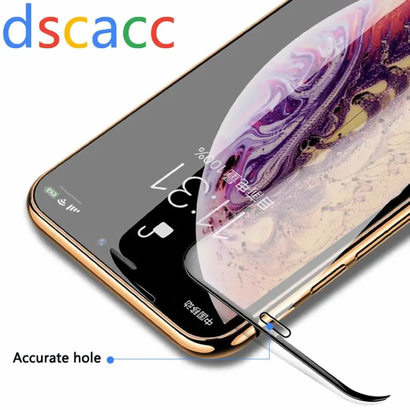Dscacc защитное закаленное стекло для iPhone 11 6," 11 Pro 5,8" 11 Pro Max 6," X защитное стекло 100 шт