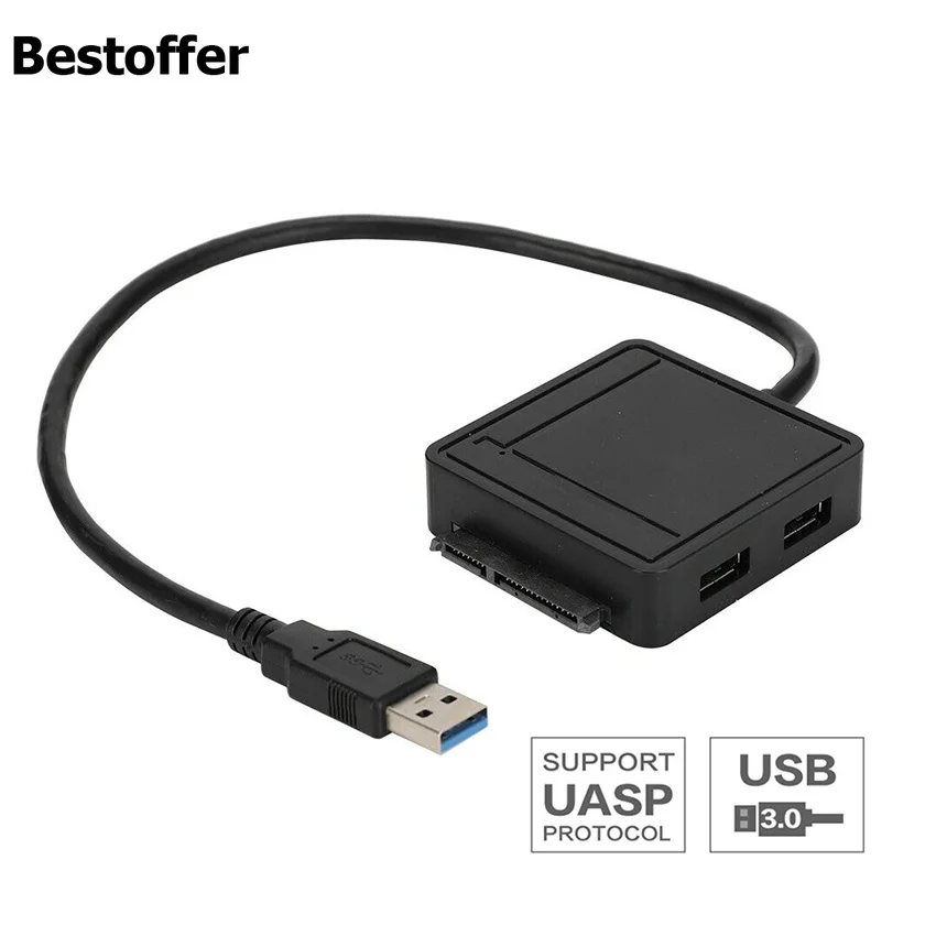 USB 3 0 для SATA III TF устройство чтения карт памяти концентратор адаптер кабель HDD SSD 5
