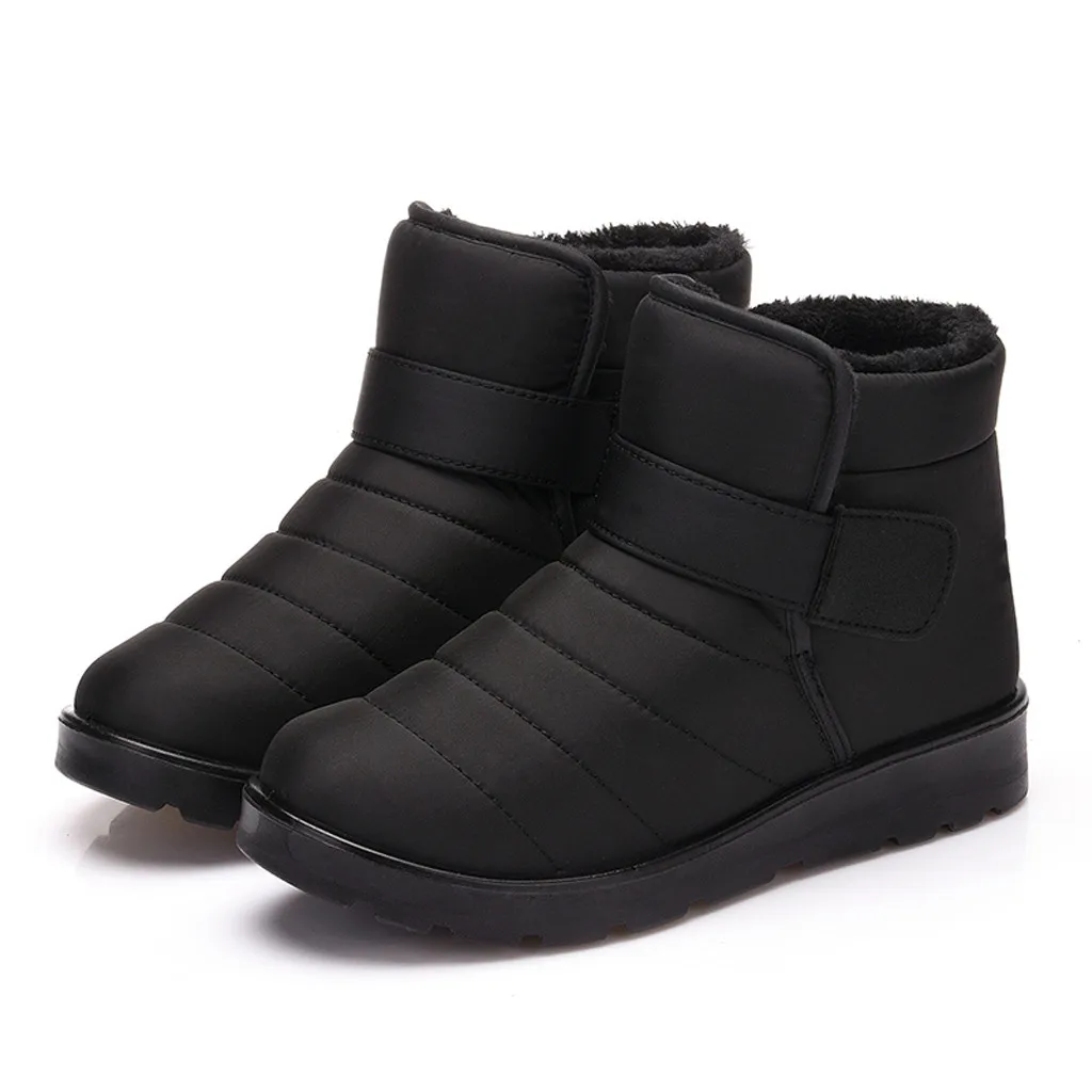 Г. Зимние сапоги женские зимние сапоги теплая обувь удобная обувь на молнии женские короткие ботильоны водонепроницаемая обувь теплая обувь#822