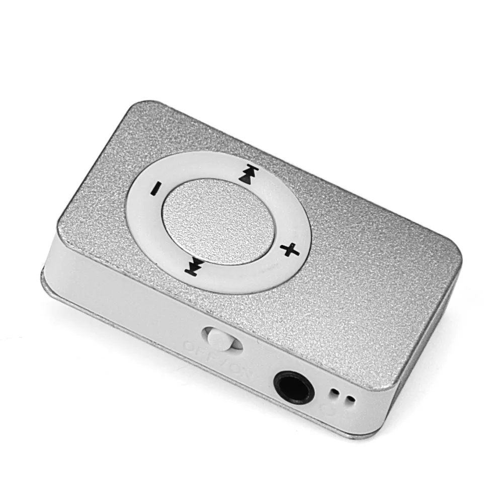 Mp3-плеер с динамиком металлический Портативный HIFI музыкальный плеер USB цифровой мини MP3 музыкальный плеер Поддержка 8 Гб Micro SD/TF карта zz6