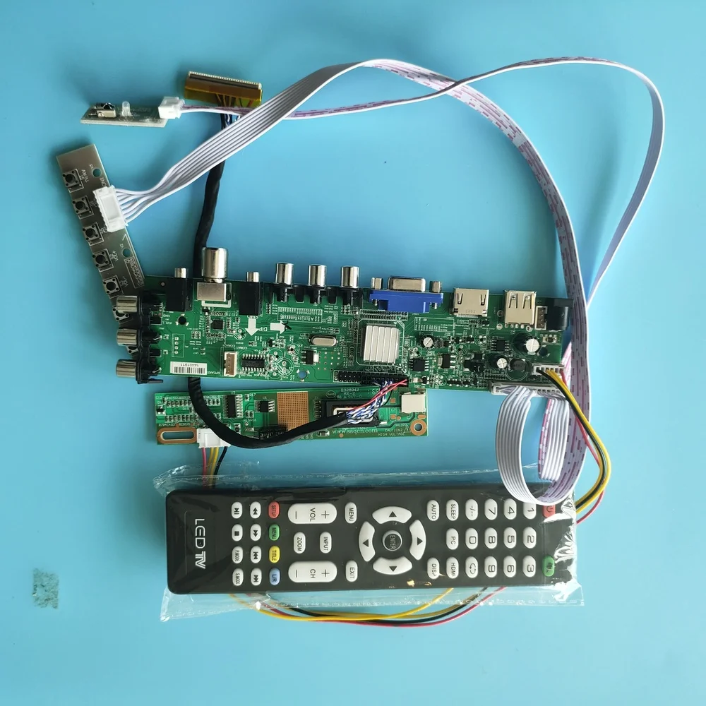 LCD AV USB VGA CCFL 30pin 21.5