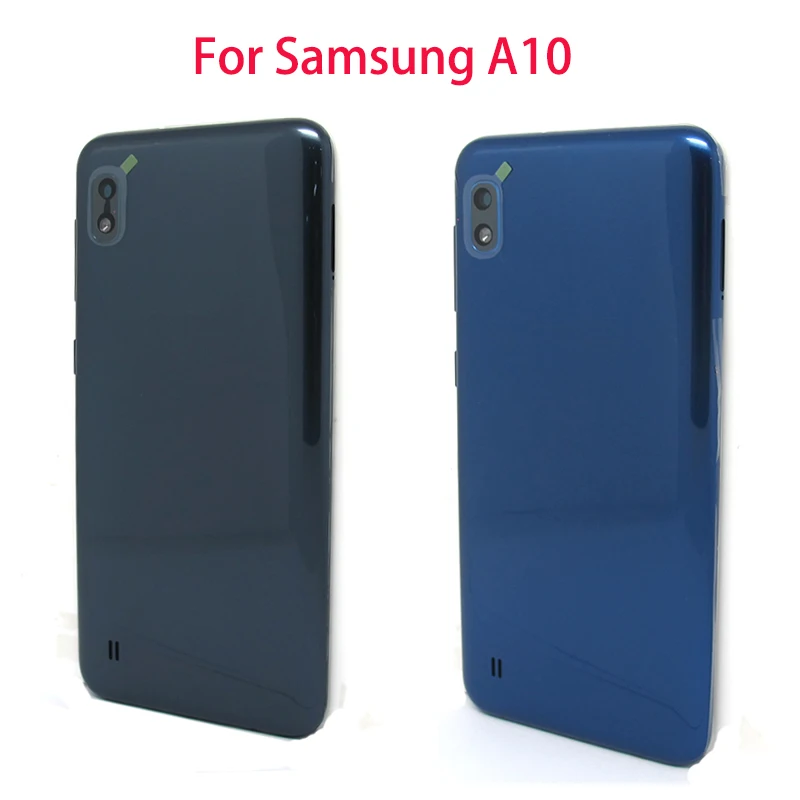 

For Samsung Galaxy A10 2019 SM-A105F A105 A105F Battery Back Cover Door Rear Cover Repair Part A10 Housing Case with Side Botton