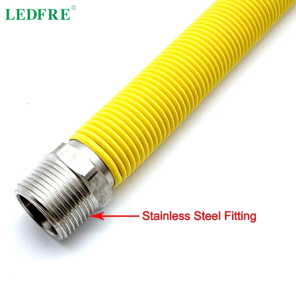 F3/4 &quot* M3/4&quot гофрированный шланг для подачи воды из нержавеющей стали