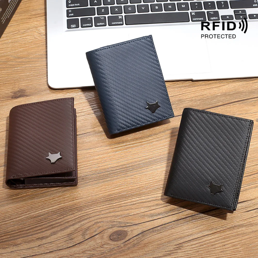 

Men's Genuine Leather Wallet Women Small Card Holder Minimalist Mens Wallets Portable Short Purses Coin Organizer Mini Billfold