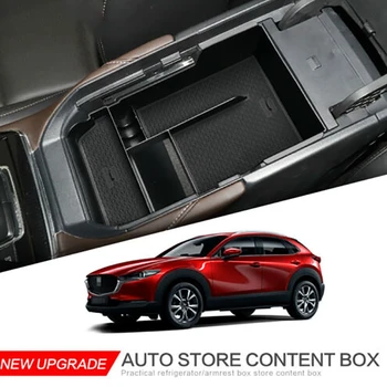

Car Central Control Armrest Box Storage Box for Mazda CX-30 2019 2020