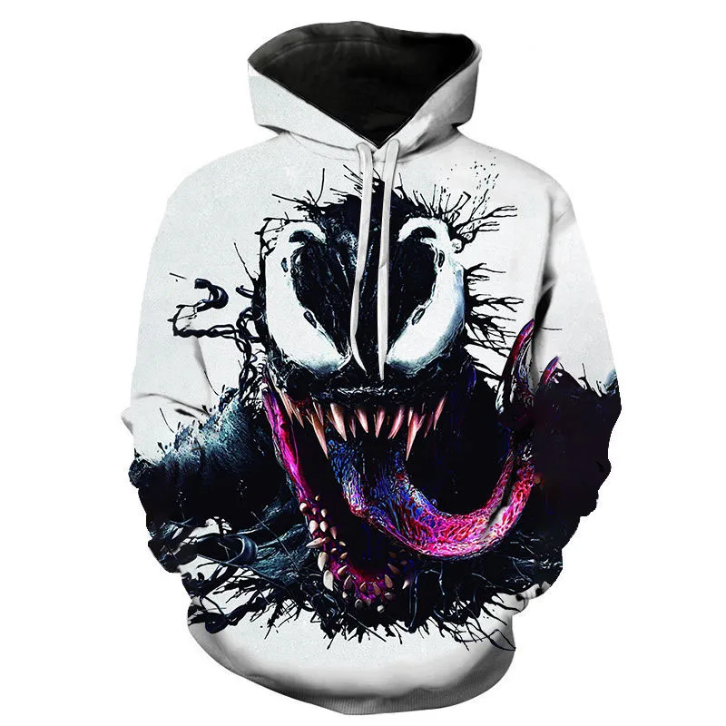 

2020 New Autumn Venom Hoodie Men's Women's Children's Fashion Casual Sweatshirt 3d Print Pullover Street Hip Hop Harajuku Coat