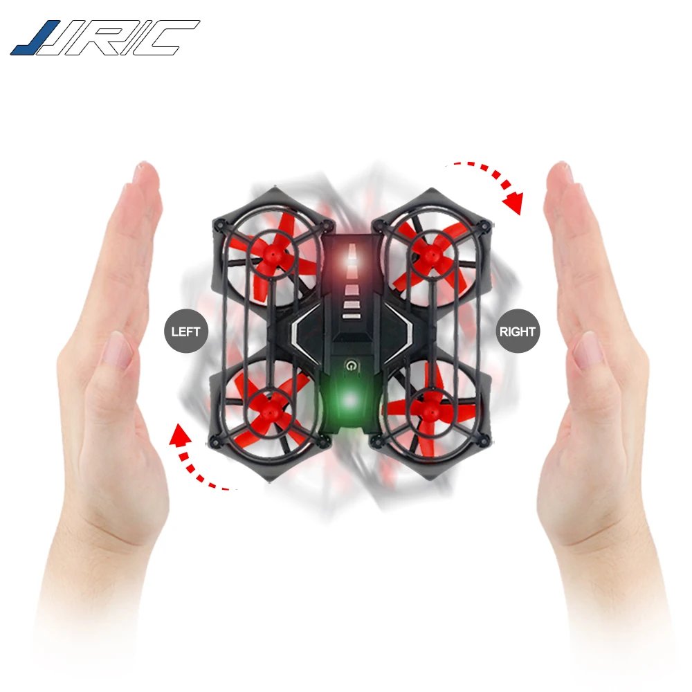 JJRC 2,4G инфракрасный датчик высоты удержания Квадрокоптер Дрон-черный красный