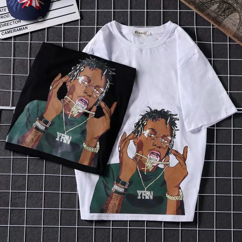 Новинка 2021футболки для парней с круглым вырезом и коротким рукавом обычные