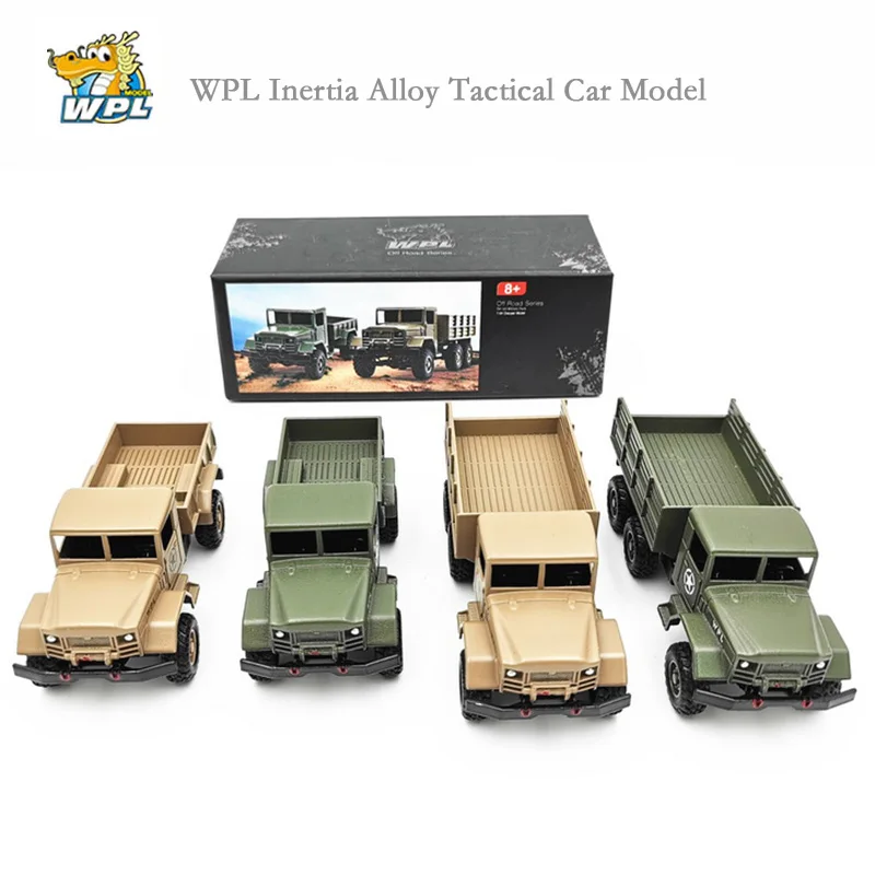Модель автомобиля WPL MB14/MB16 1/64 4WD 6WD высокая имитация инерционного сплава