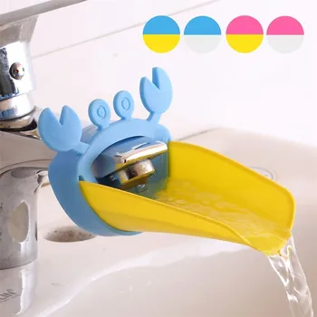 

Faucet Extender Sink Safe Fun Hand-washing Solution for Babies Toddlers Kids Home bathroom Faucet extender child wash hands
