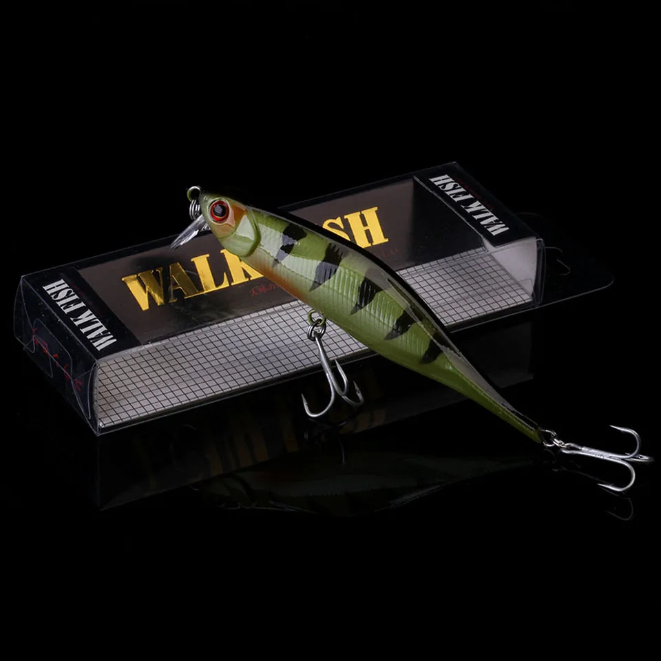 WALK FISH новая приманка для рыбной ловли гольян жесткая искусственная приманка 3D глаза 10 см 11,3 г воблеры пластиковые приманки для рыбы Pesca - Цвет: K 11
