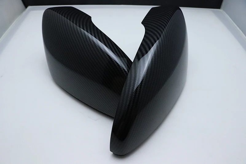 Для VW Volkswagen Жук CC для EOS Passat Jetta Scirocco Полная замена карбоновое волокно автомобиля боковое зеркало крышка боковая Шапки