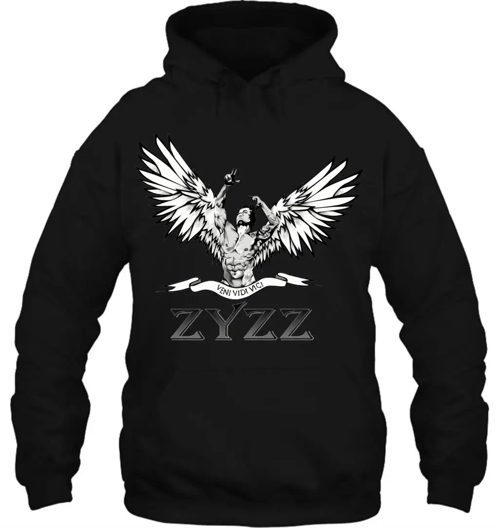 Мужская толстовка Zyzz 5x100 уличная одежда с графическим принтом Милая женская уличная одежда