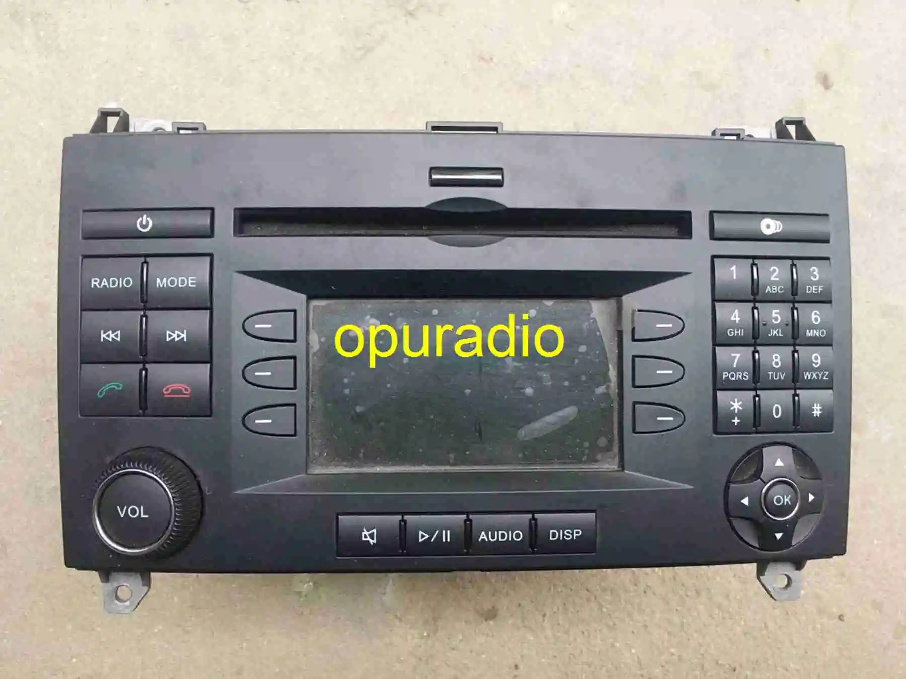 Бесплатный кларионный 6 CD-преобразователь 9CCR06206F1R для Mercedes Viano AB class Audio CD A6369060700 12 в