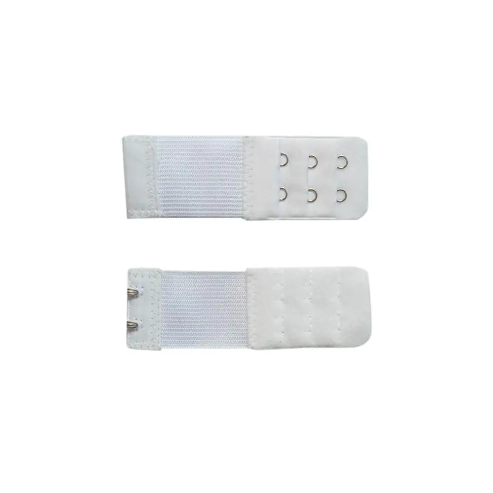 3 Rows 2 Hook Bra Extender For Women's Bra Extension Strap Expander Underwear Accessories hc - Цвет: Белый