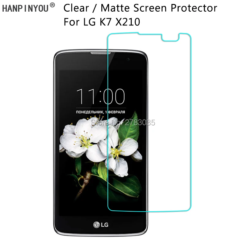3 шт. для LG K7 K 7 X210 X210DS 5 0 дюйма прозрачная глянцевая/Антибликовая матовая защитная