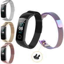 Миланский Браслет для huawei Honor band 4, стандартная версия, Смарт-часы, ремешок для Honor band 4, 5, ремешок на запястье, умные аксессуары