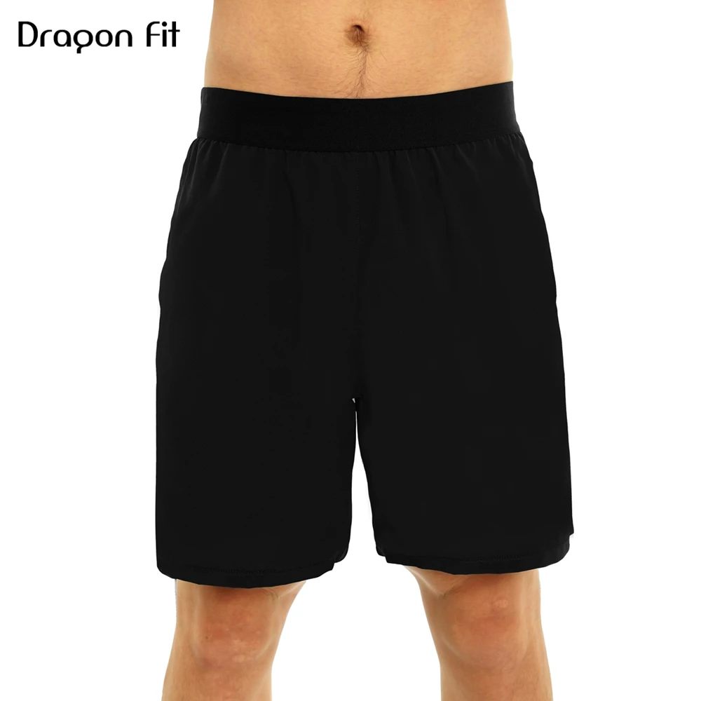 Dragon Fit Lightweight Men's 5" Gym Running Shorts Outdoor Fitness Training Quick Dry Workout For Men Sports | Спорт и