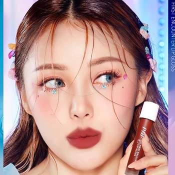 

Liquid Lipstick Matte Velvet Lip Glaze Waterproof Long Lasting Moisturizing Non Stick Cup Lip Tint Cosmetics Maquiagem TSLM1