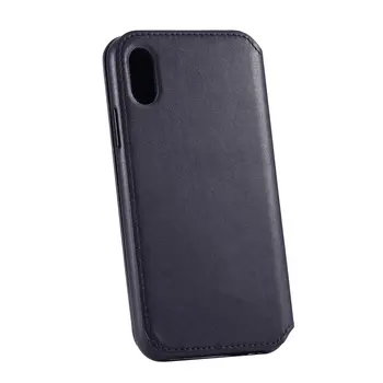 

Flip Leather Phone Case with Magnetic Detachable Case Shockproof Folio Flip Protective Defender Shell for iPhone X