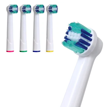 

4 pcs For Oral B Toothbrush Heads Rotary For Oral B Electric Toothbrush Heads Replacement Brush Heads Advance Power/Vitality