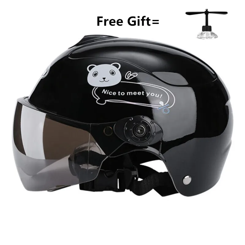 Горячая Распродажа детский винтажный мотоциклетный шлем jet capacetes de moto ciclista vespa cascos
