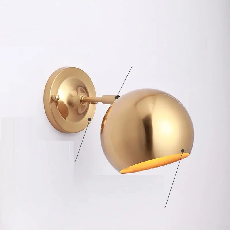 Настенный светильник для дома Arandela Coiffeuse Avec Miroir Lampen, современный настенный светильник