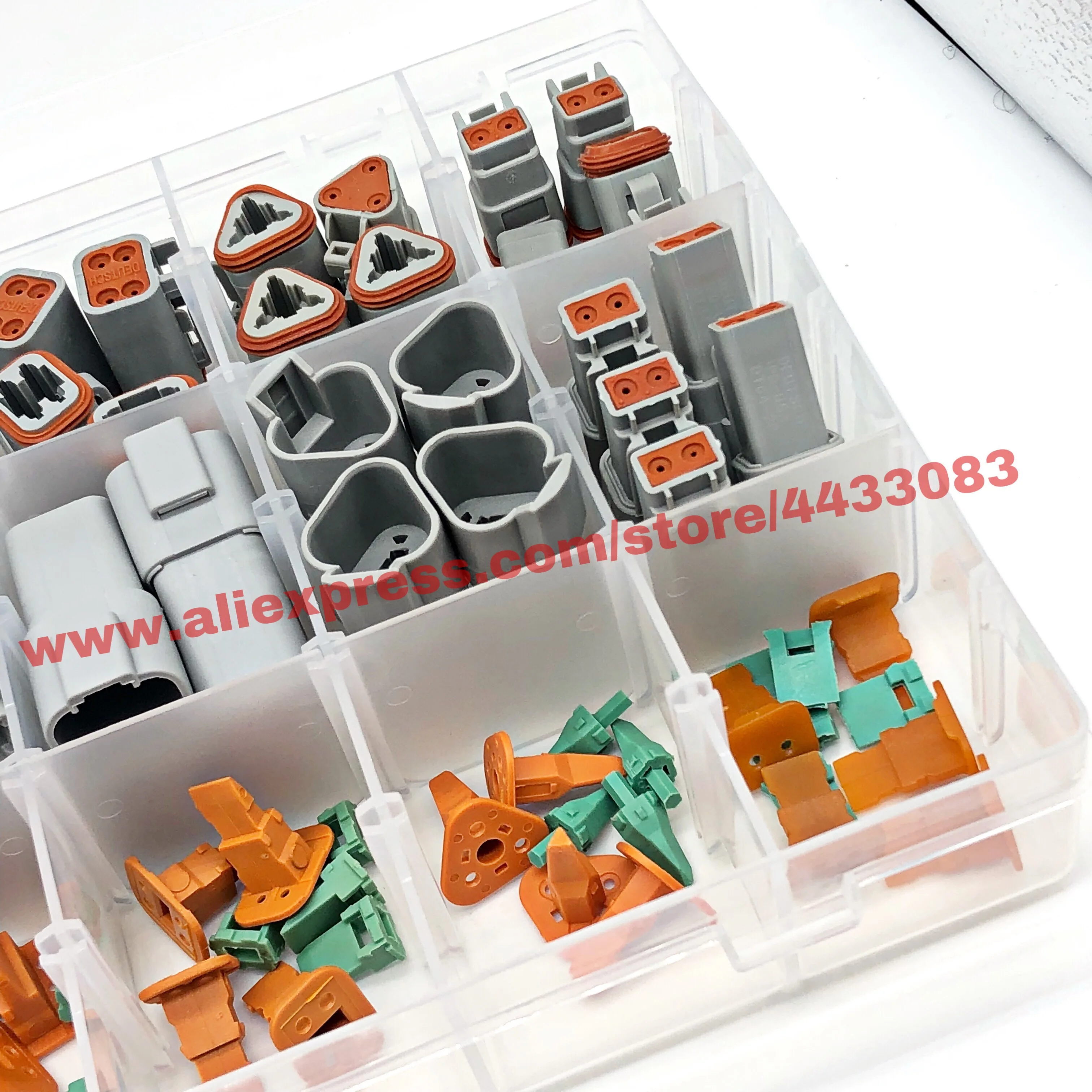 225pcs Deutsch DT DT06-2S/3S/4S/6S/12S DT04-2P
